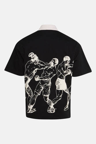 Polo à manches courtes - noir - HUGO