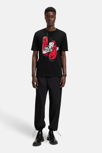 T-shirt à manches courtes - noir - HUGO