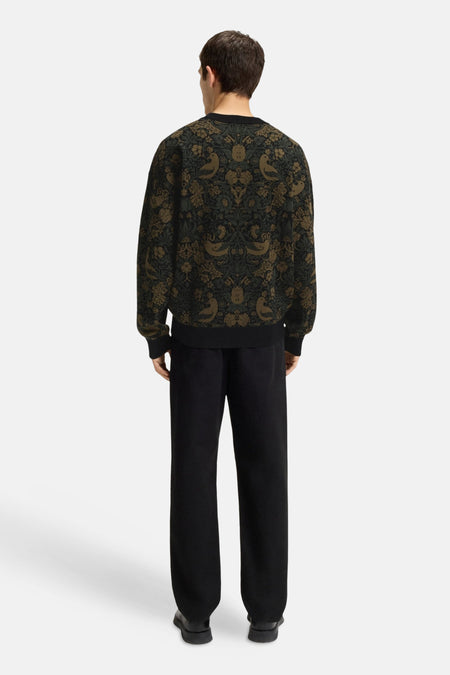 Pull à col rond - Vert