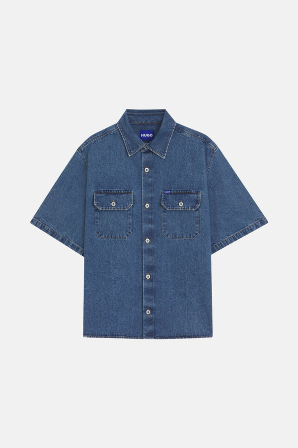 Chemise en jean Mid blue denim - HUGO BLUE