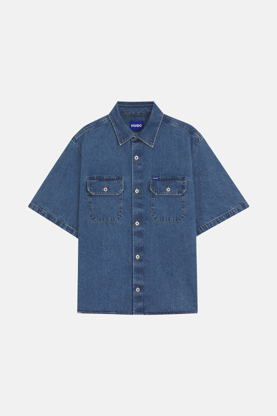 Chemise en jean - mid blue denim - HUGO BLUE