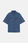 Chemise en jean Mid blue denim - HUGO BLUE