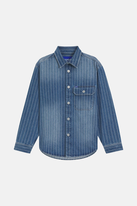 Chemise en jean Mid blue denim - HUGO BLUE