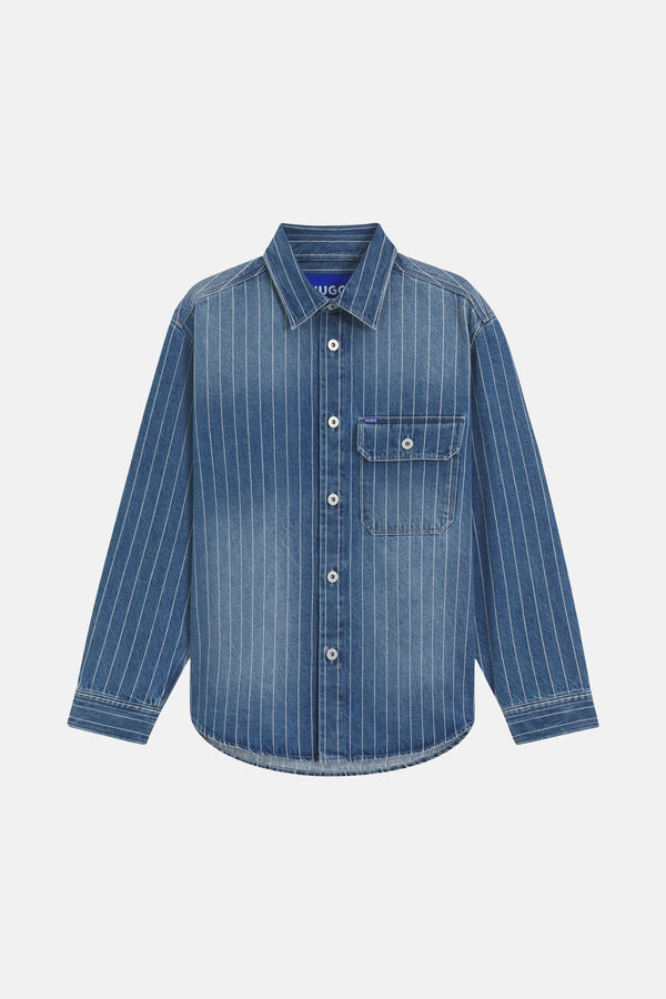 Chemise en jean Mid blue denim - HUGO BLUE