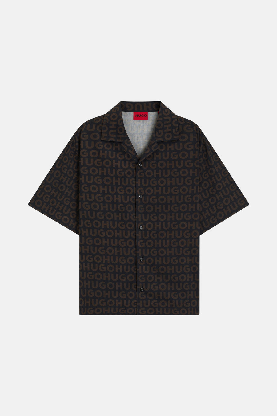 Chemise à manches courtes - brun - HUGO