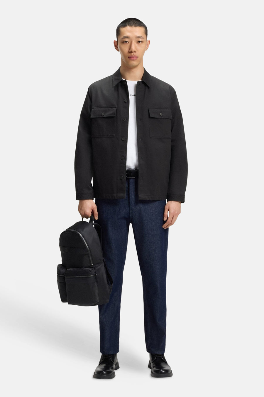 Chemise à manches longues - noir - HUGO