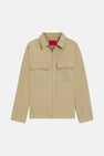 Chemise à manches longues - beige