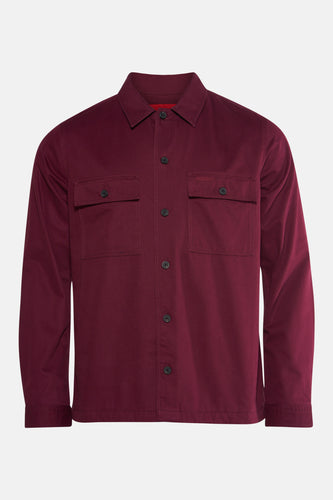 Chemise à manches longues - Bordeaux