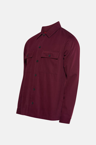 Chemise à manches longues - Bordeaux - HUGO