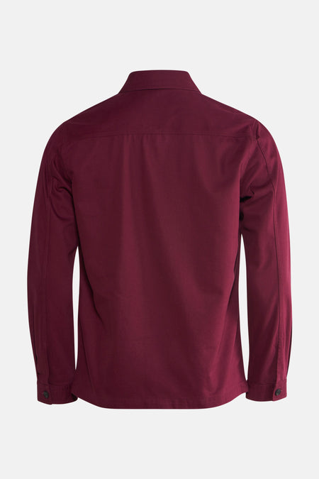 Chemise à manches longues - Bordeaux