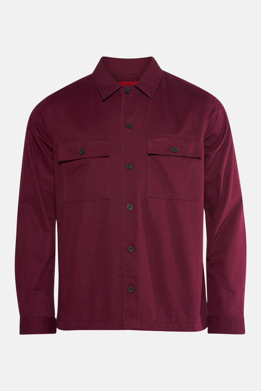 Chemise à manches longues - Bordeaux - HUGO