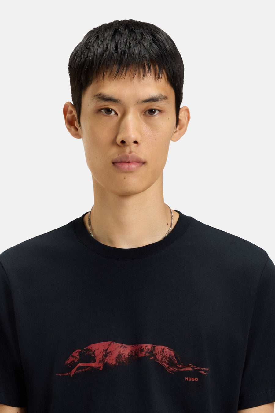 T-shirt à manches courtes - noir - HUGO - 4