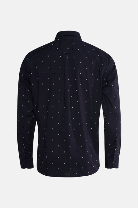 Chemise à manches longues - bleu