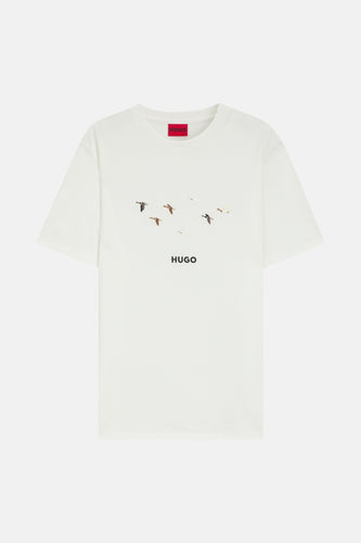T-shirt à manches courtes - Blanc - HUGO