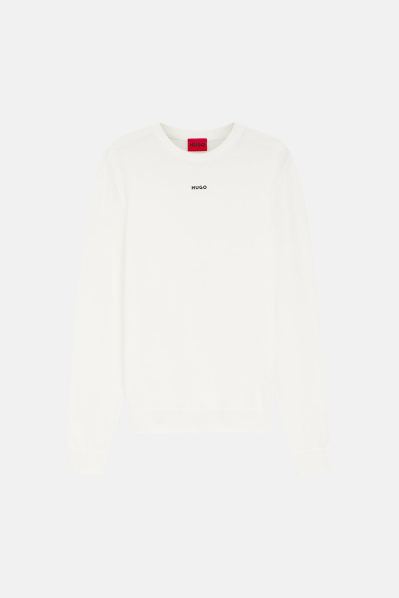 Pull à col rond - écru