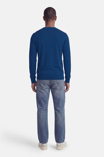Pull col O bleu - HUGO