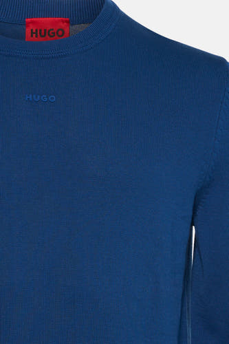 Pull col O bleu - HUGO