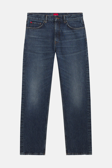 Jeans straight dark blue denim - HUGO