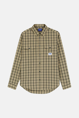 Chemise (manches longues) beige - HUGO BLUE
