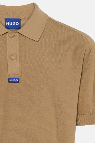 Polo à manches courtes - beige