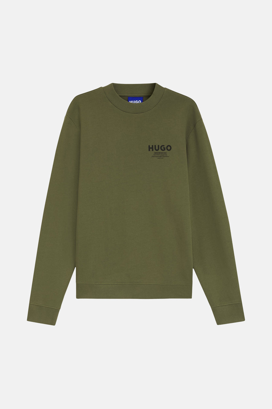 Sweat col O vert - HUGO BLUE