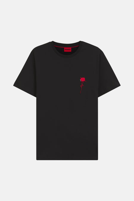 T-shirt (manches courtes) noir - HUGO