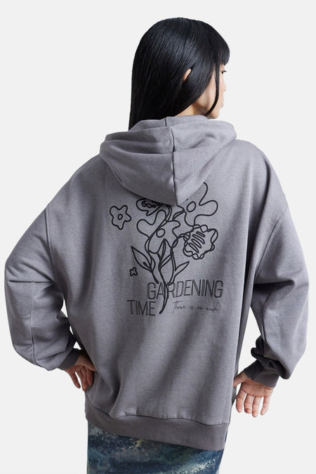 Sweat à capuche Gris - 24 colours GmbH