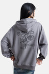 Sweat à capuche Gris - 24 colours GmbH