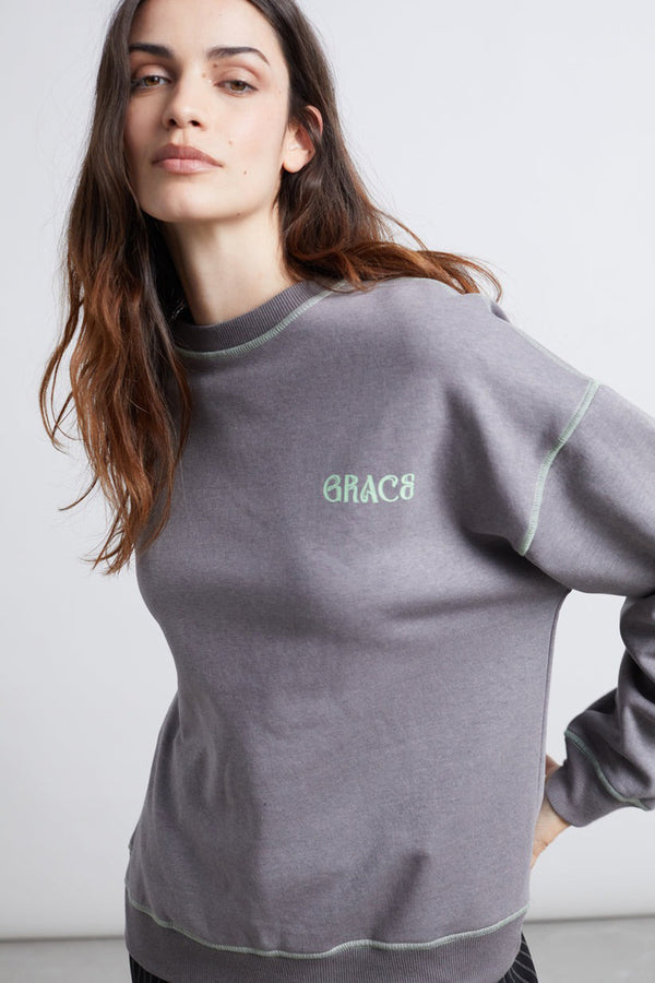 Sweat col O Gris - 24 colours GmbH