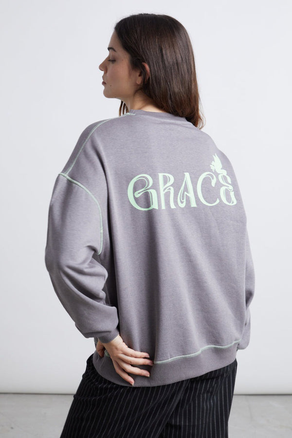 Sweat col O Gris - 24 colours GmbH