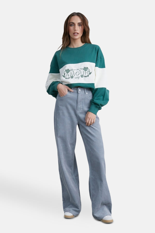 Sweat col O Vert - 24 colours GmbH