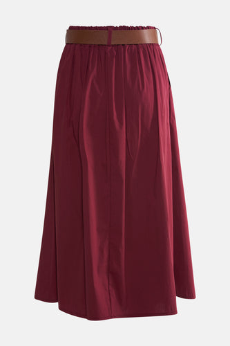 Jupe longue - Bordeaux - Terra di Siena - 4