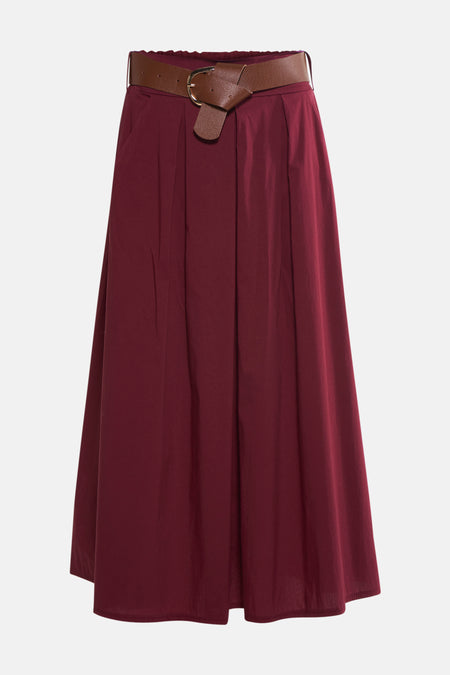 Jupe longue - Bordeaux