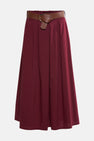 Jupe longue - Bordeaux