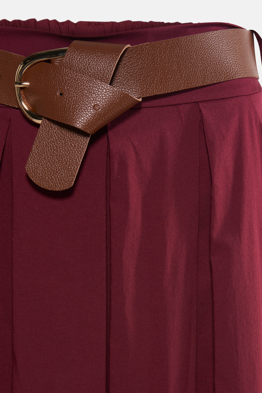 Jupe longue - Bordeaux - Terra di Siena - 3