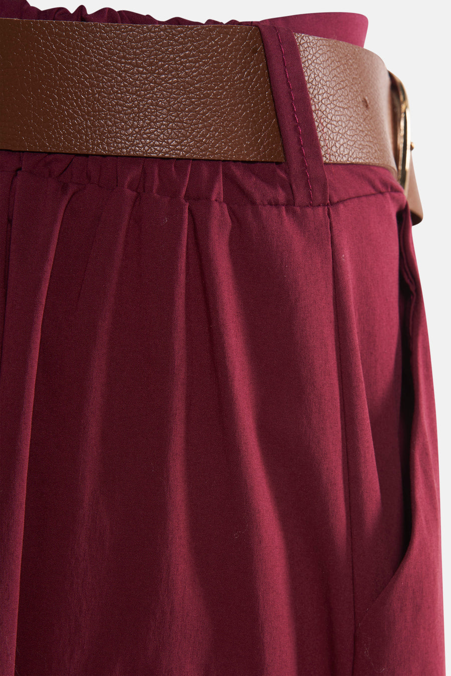 Jupe longue - Bordeaux - Terra di Siena - 4