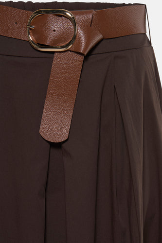 Jupe longue - brun - Terra di Siena - 4