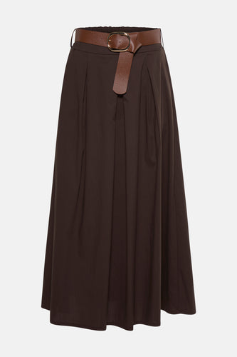 Jupe longue - brun - Terra di Siena - 4