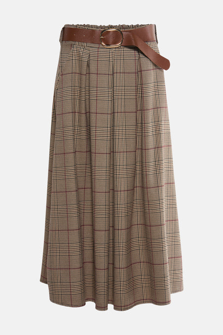 Jupe 3/4 multicolore - Terra di Siena