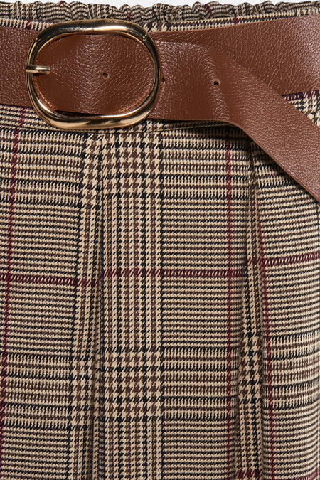 Jupe 3/4 multicolore - Terra di Siena