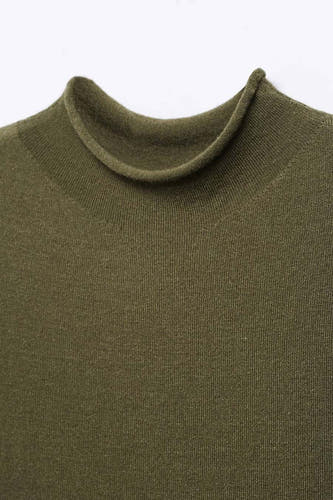 Robe &agrave; manches longues - vert