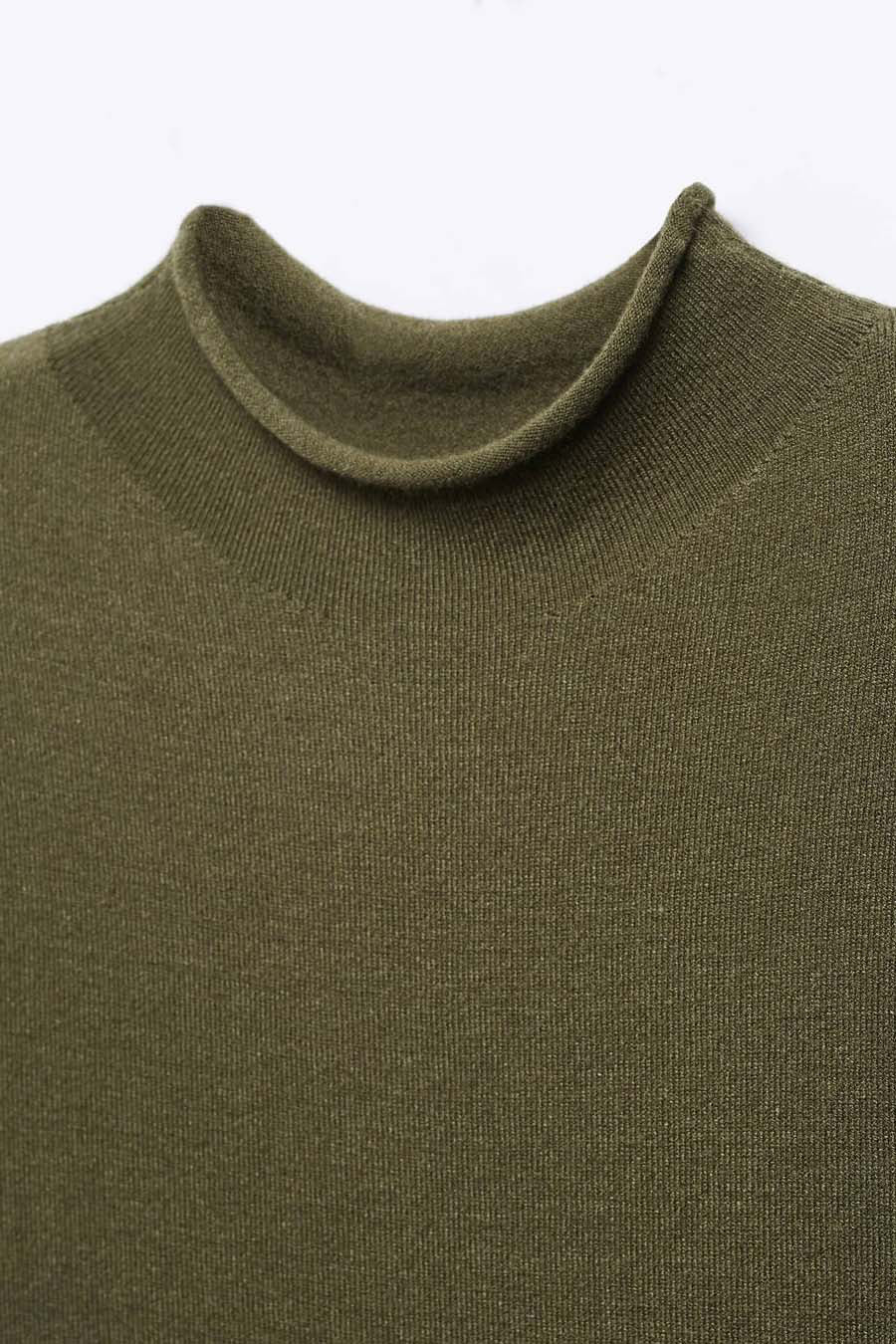 Robe &agrave; manches longues - vert