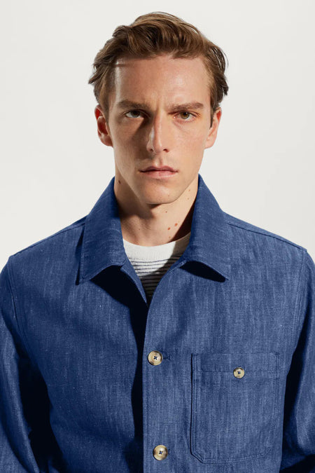 Veste en jean Bleu - Mango