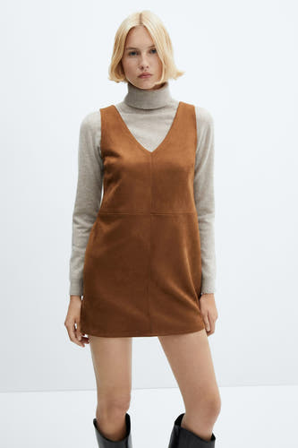 Robe courte - brun