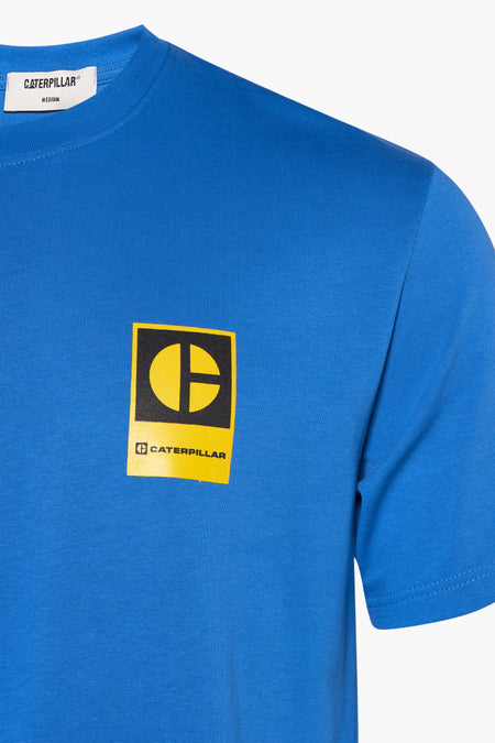 T-shirt (manches courtes) Bleu - CATERPILLAR