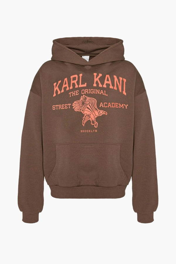 Sweat à capuche Brun - KARL KANI