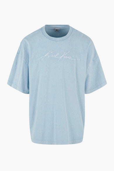 T-shirt (manches courtes) Bleu - KARL KANI