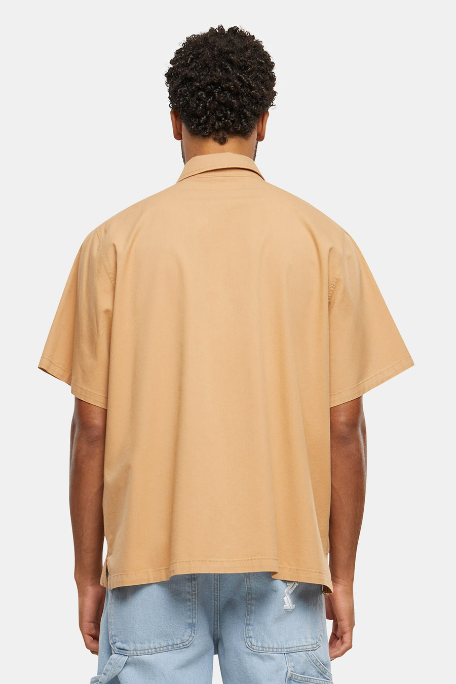 Chemise &agrave; manches courtes - beige - Karl Kani