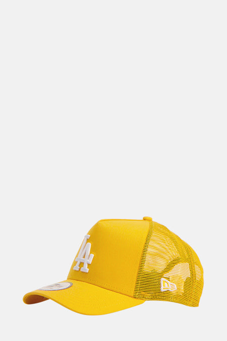 Casquette New Era avec détails du logo des Los Angeles Dodgers en blanc et dos en mesh.