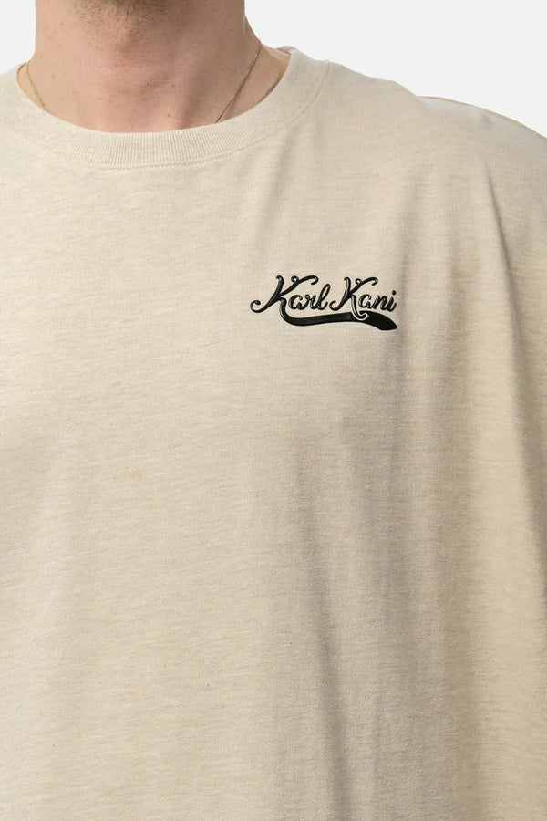 T-shirt (manches courtes) Écru - KARL KANI